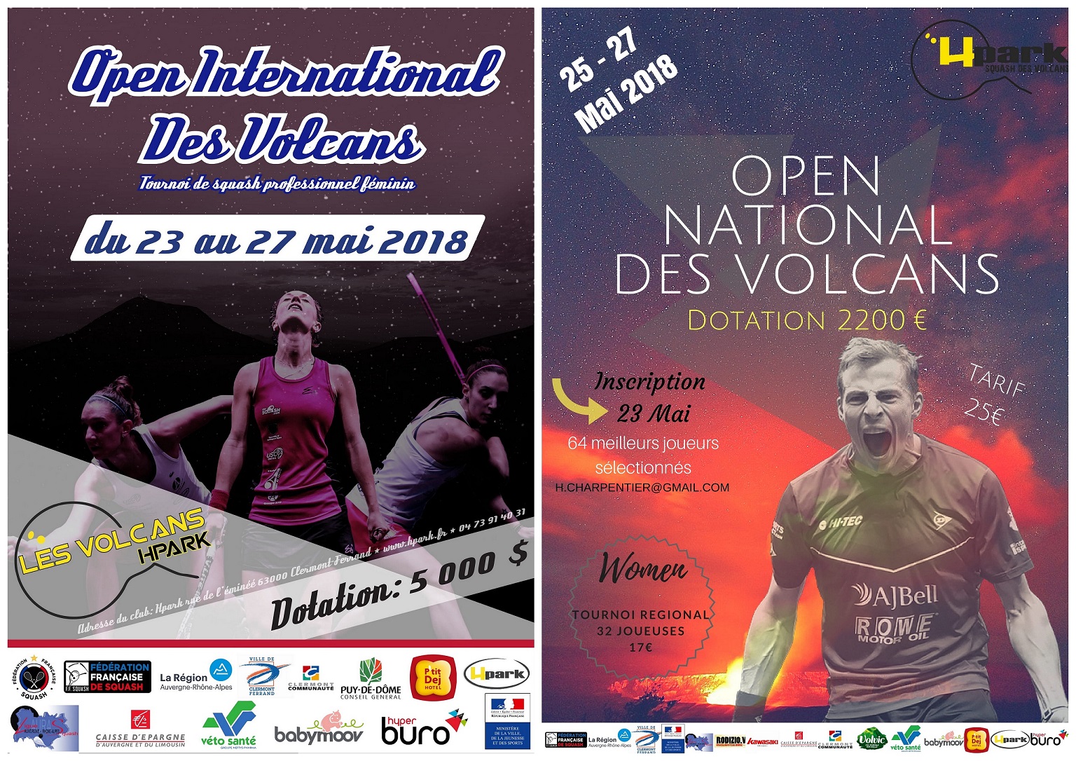 Affiches Volcans 2018
