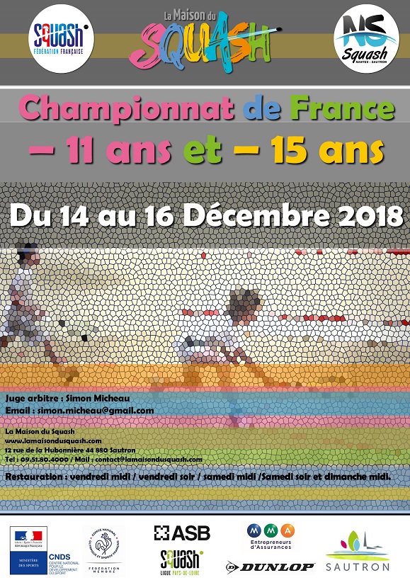 Présentation Championnat de France -11/-15 2018 Photo 9